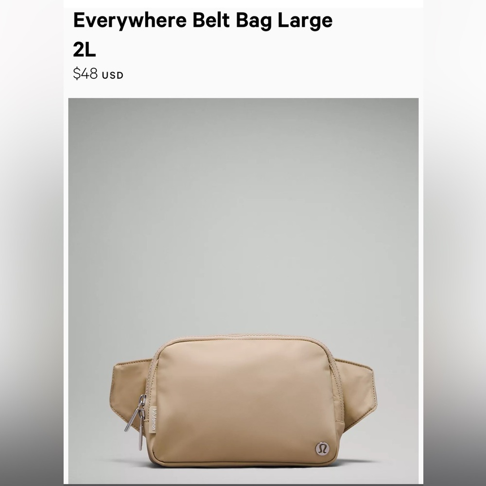 Lululemon Everywhere Belt Bag Large 2L.